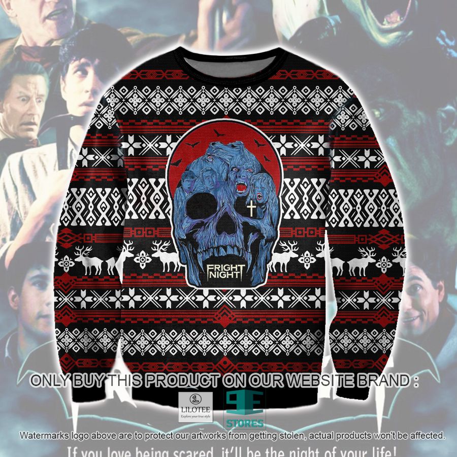Fright Night Ugly Christmas Sweater, Sweatshirt 8