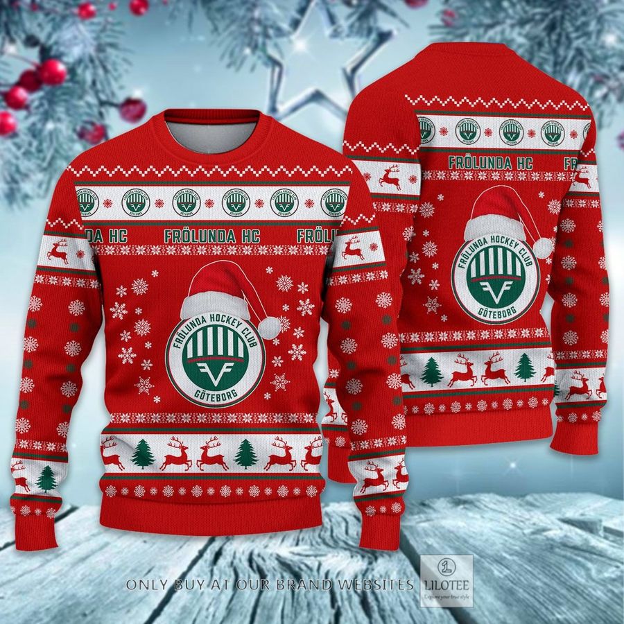 Frolunda HC SHL Ugly Christmas Sweater - LIMITED EDITION 49