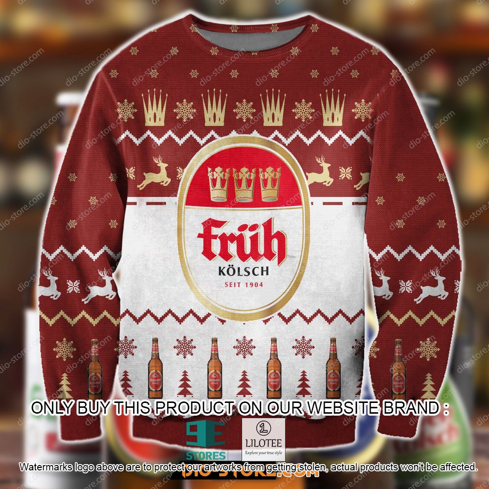 Fruh Kolsch Beer 1984 Ugly Christmas Sweater - LIMITED EDITION 10