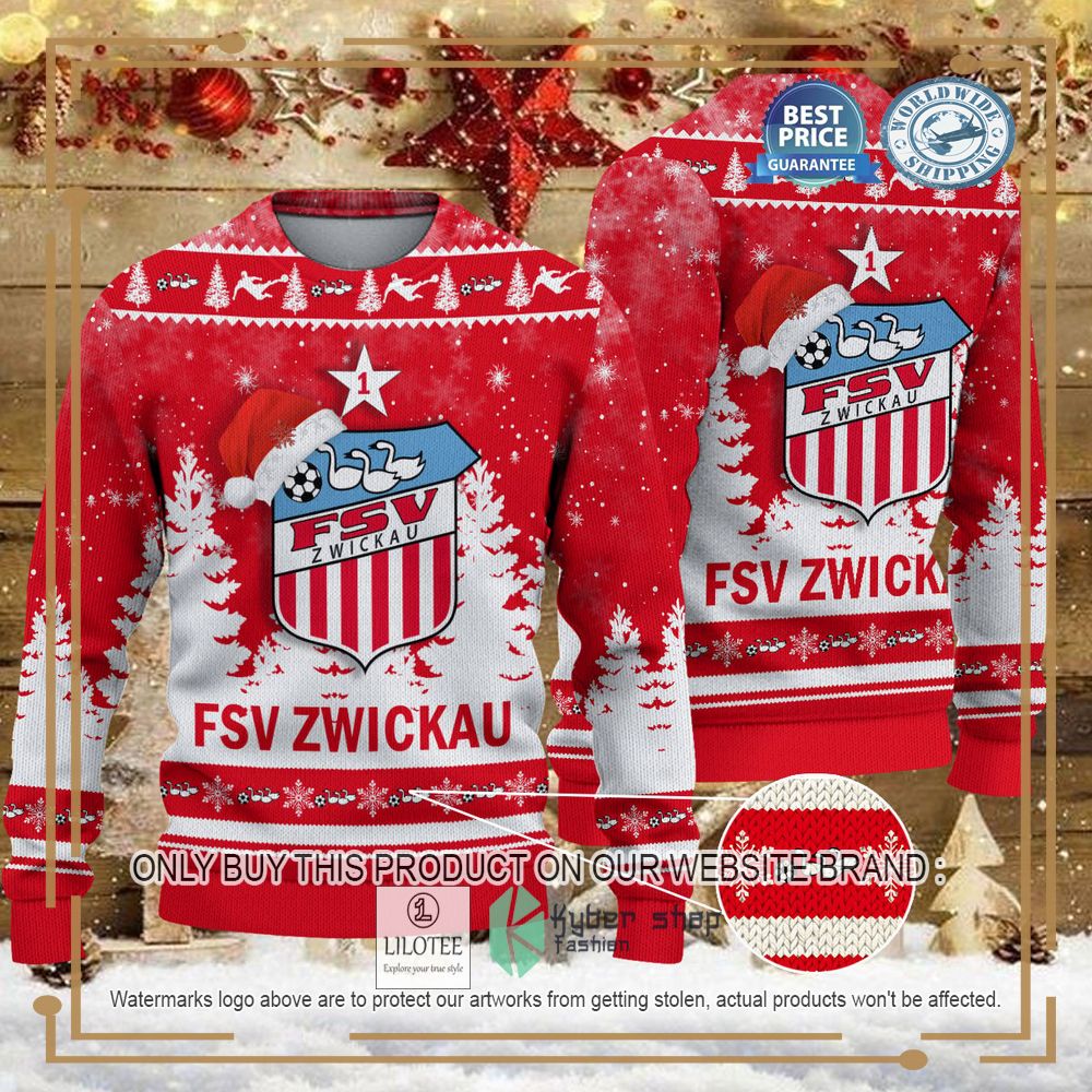 FSV Zwickau Ugly Christmas Sweater - LIMITED EDITION 7