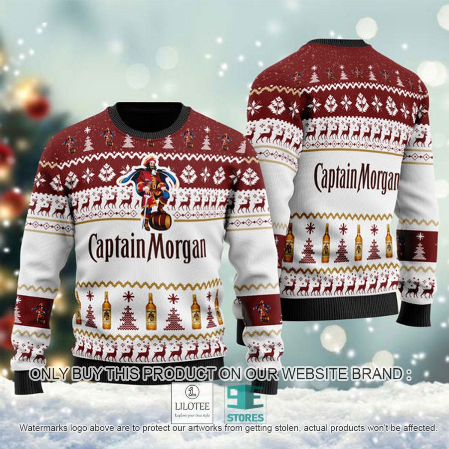 Funny Captain Morgan Ugly Christmas Sweater - LIMITED EDITION 8