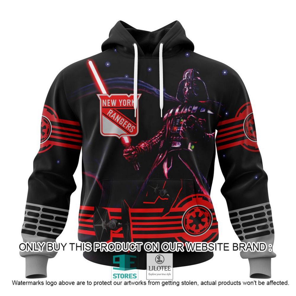 NHL New York Rangers Star Wars Darth Vader Personalized 3D Hoodie, Shirt - LIMITED EDITION 18