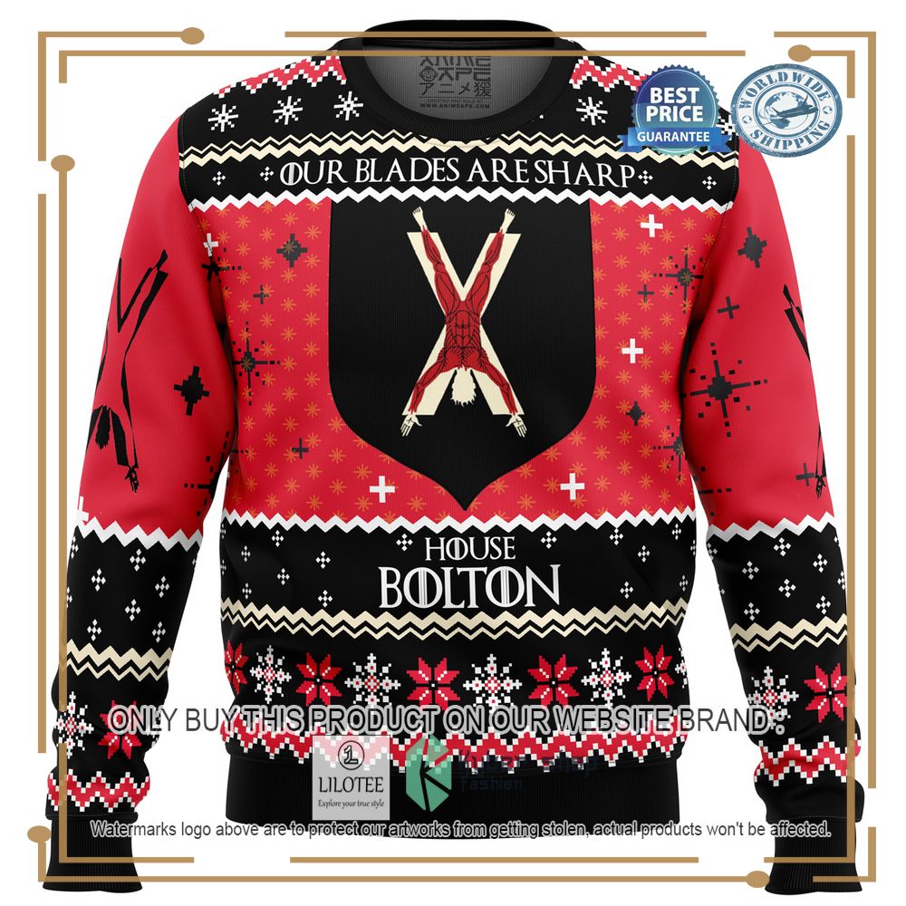 Game of Thrones House Bolton Ugly Christmas Sweater - LIMITED EDITION 10