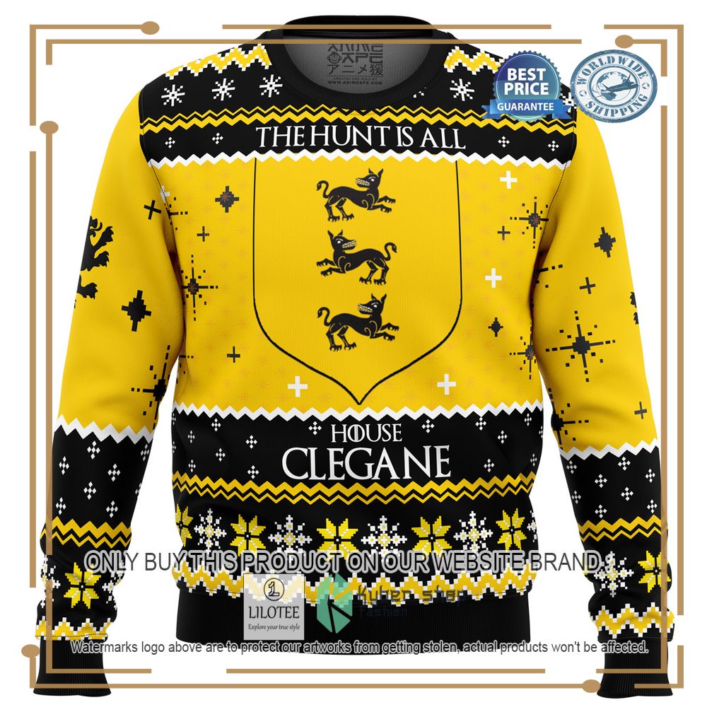 Game of Thrones House Clegane Ugly Christmas Sweater - LIMITED EDITION 11