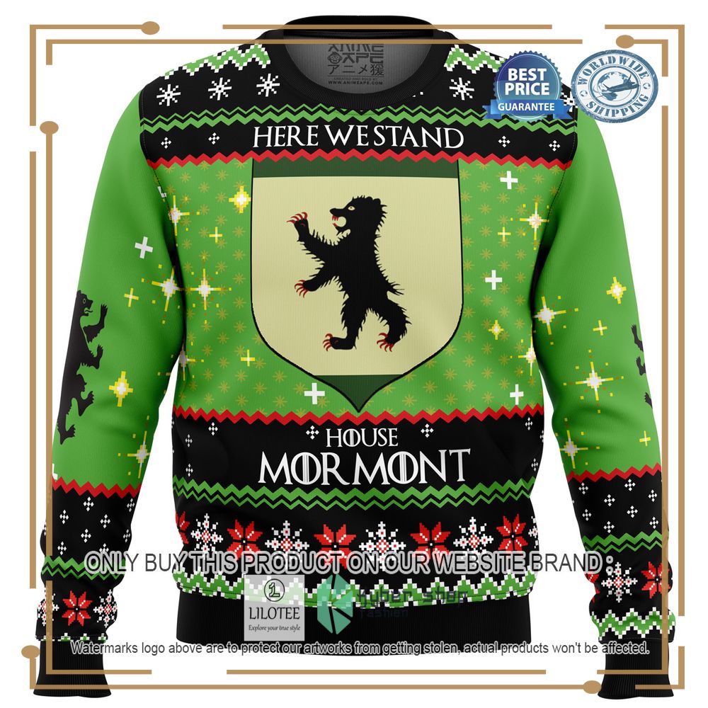 Game of Thrones House Mormont Ugly Christmas Sweater - LIMITED EDITION 10