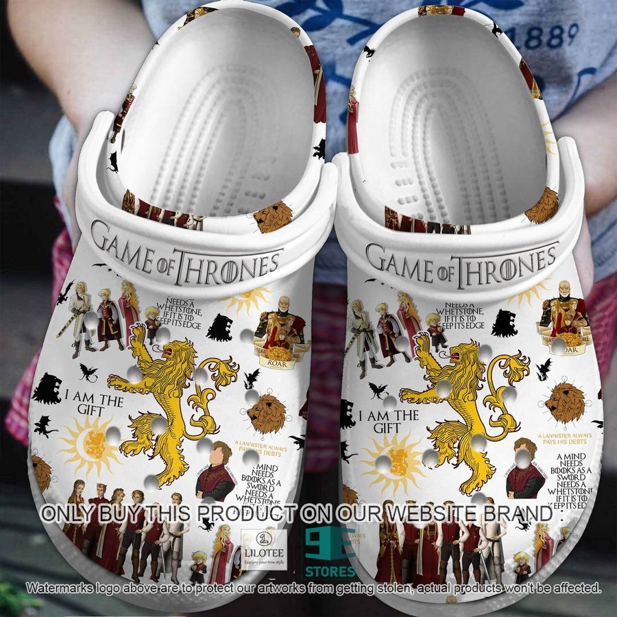 Game of Thrones I am The Gift Crocband Shoes 9