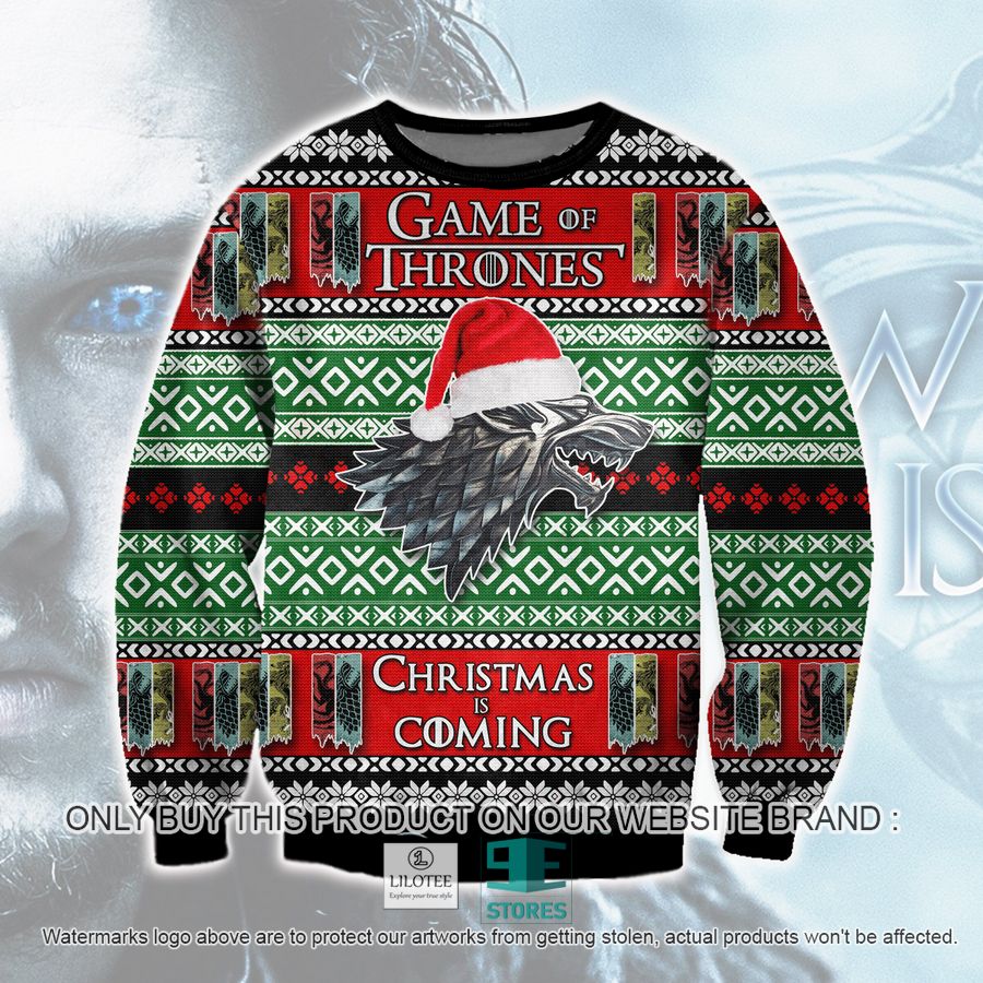 Game Of Thrones Is Coming Ugly Christmas Sweater, Sweatshirt 16