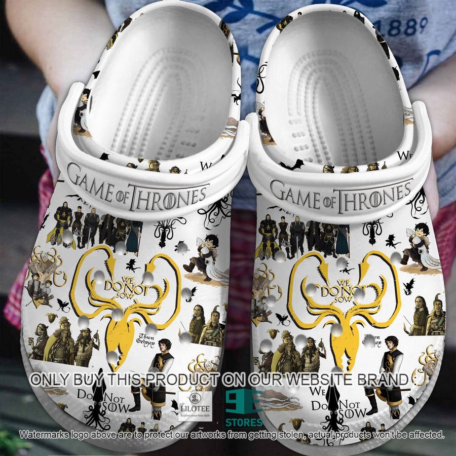 Game of Thrones We do not sow Crocband Shoes 8