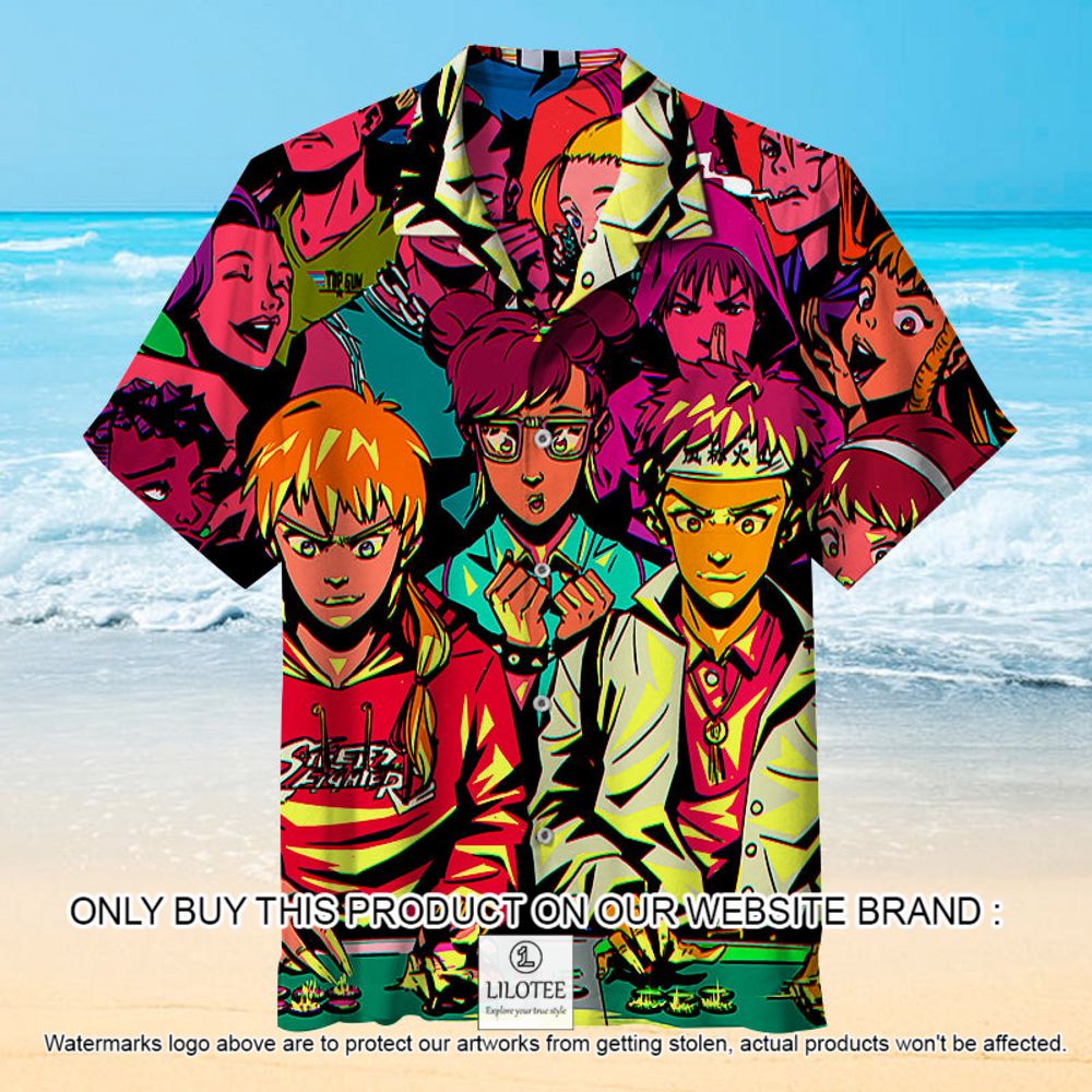 Game Street Fighter Anniversary Short Sleeve Hawaiian Shirt - LIMITED EDITION 10