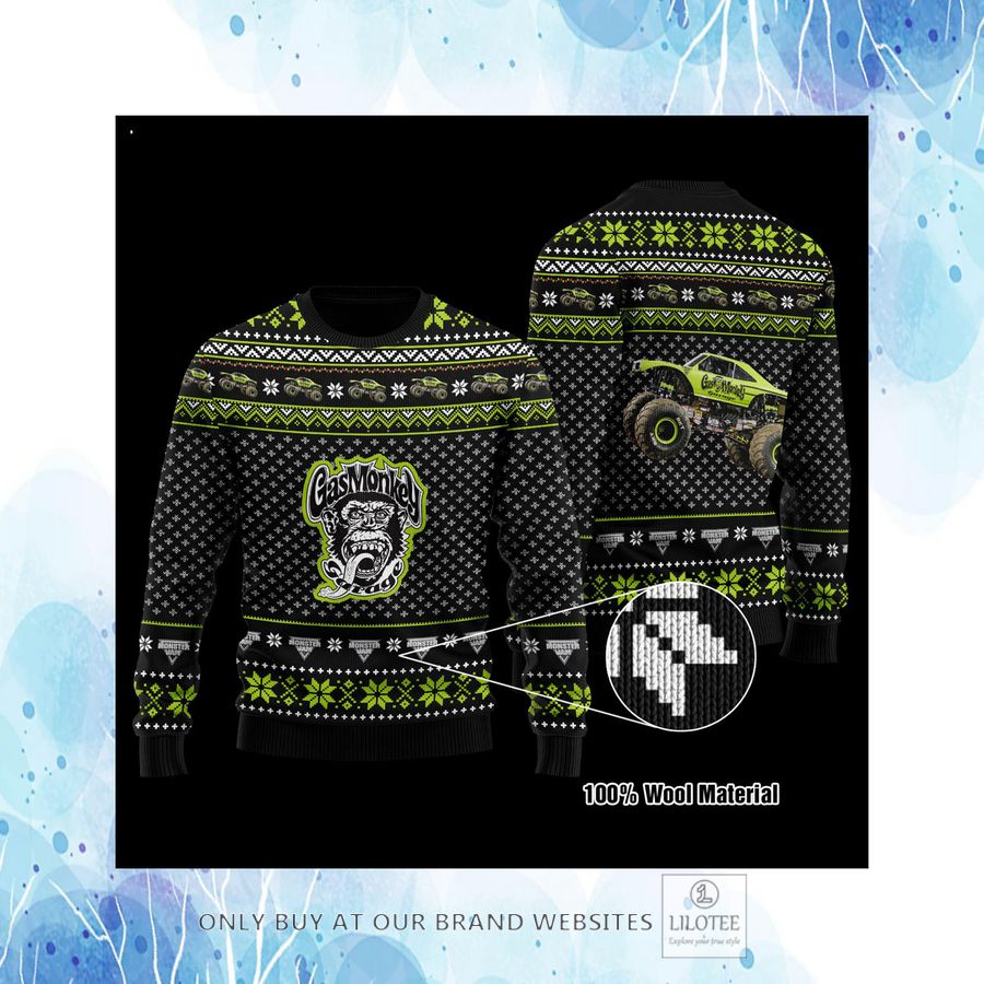 GAS MONKEY Wool Sweater 4 GAS MONKEY Wool Sweater - Image 4