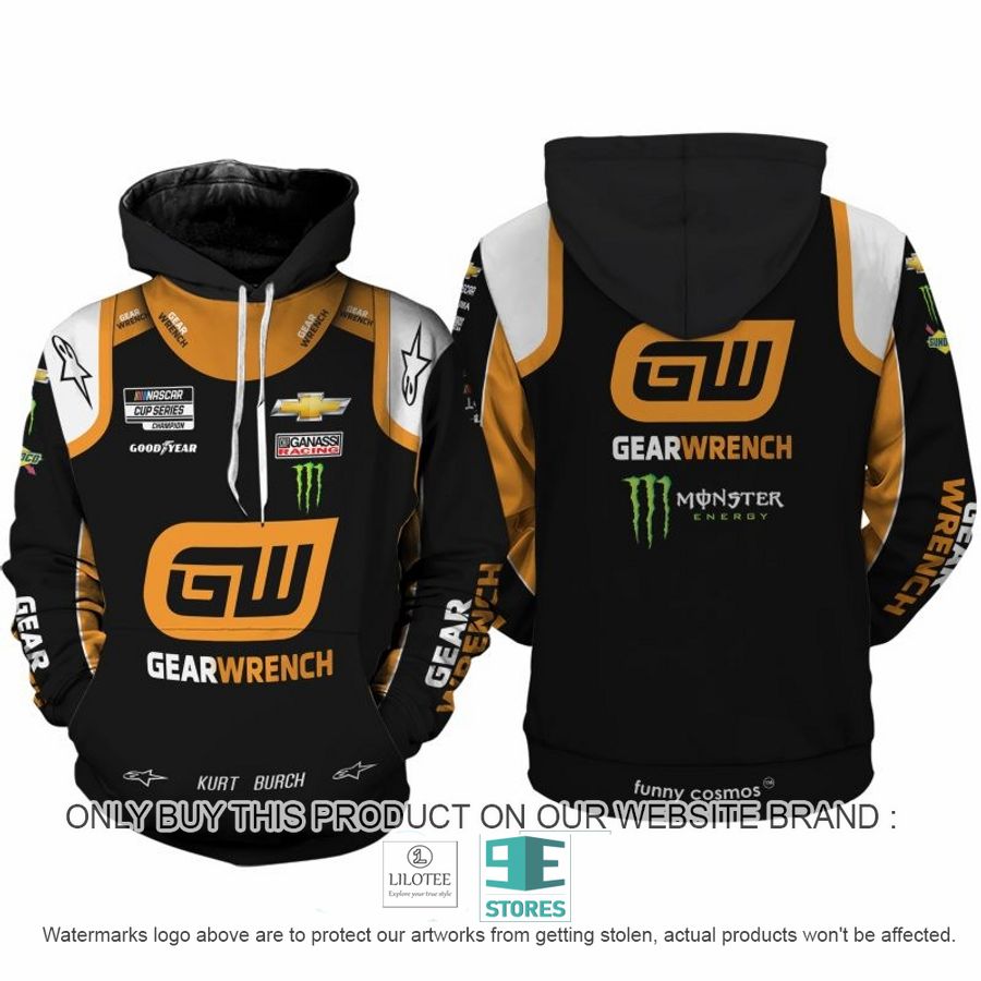 Gearwrench Kurt Busch Nascar 2022 Racing 3D Shirt, Hoodie 9