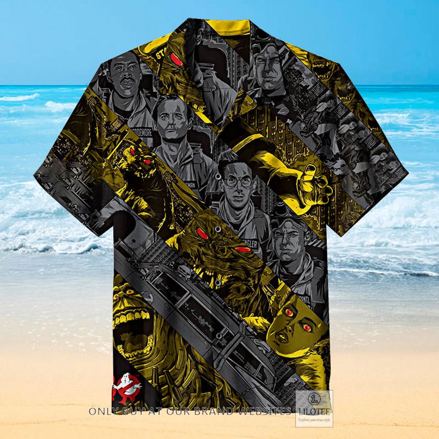 Ghostbusters black yellow Hawaiian Shirt - LIMITED EDITION 9