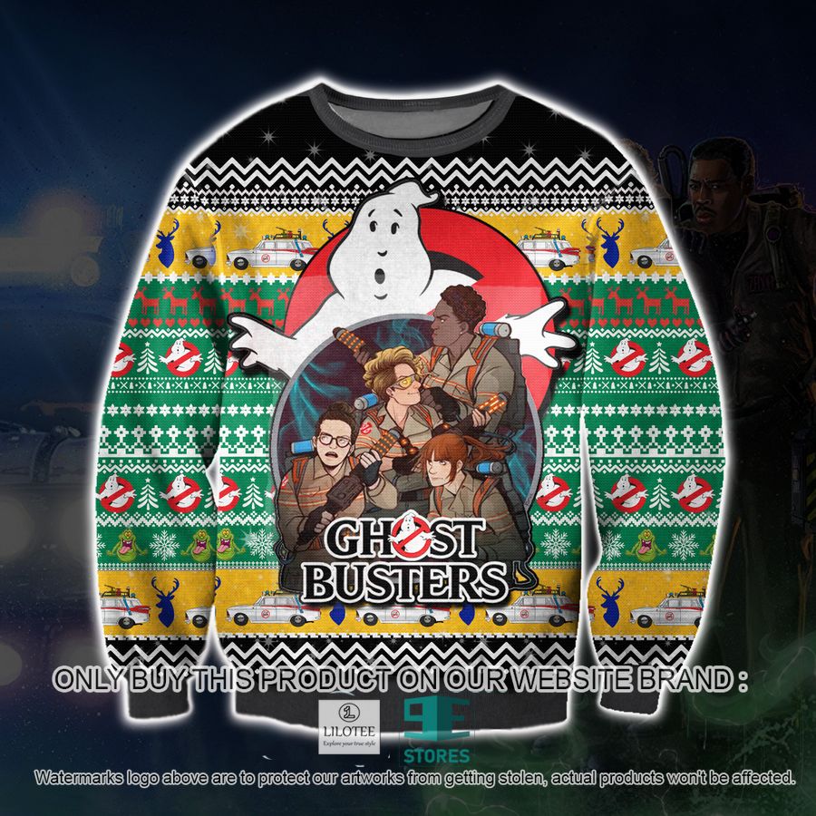 Ghostbusters Ugly Christmas Sweater, Sweatshirt 8