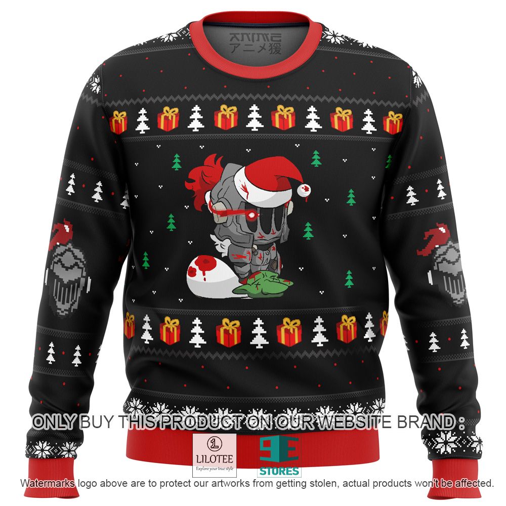 Goblin Slayer Santa Anime Ugly Christmas Sweater - LIMITED EDITION 11