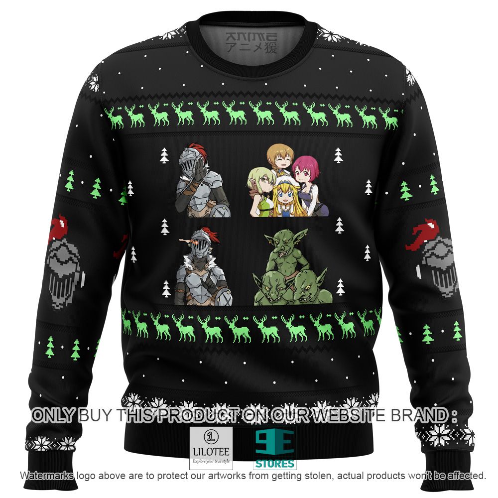 Goblin Slayer Sprites Anime Ugly Christmas Sweater - LIMITED EDITION 10