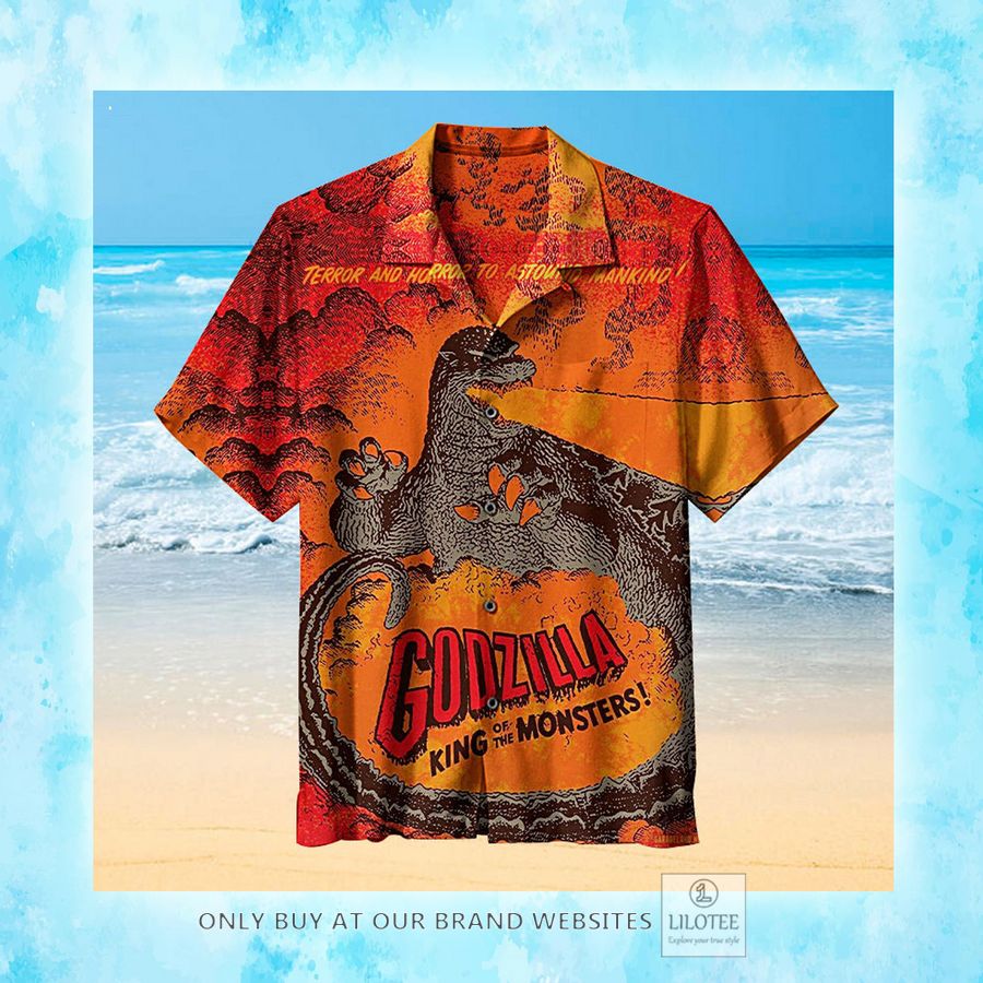 Godzilla King of Monsters Hawaiian Shirt - LIMITED EDITION 3 Godzilla King of Monsters Hawaiian Shirt - LIMITED EDITION - Image 3
