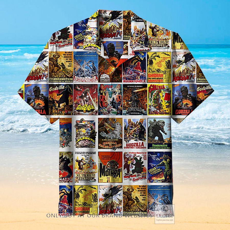Godzilla Vintage Kaiju Hawaiian Shirt - LIMITED EDITION 8