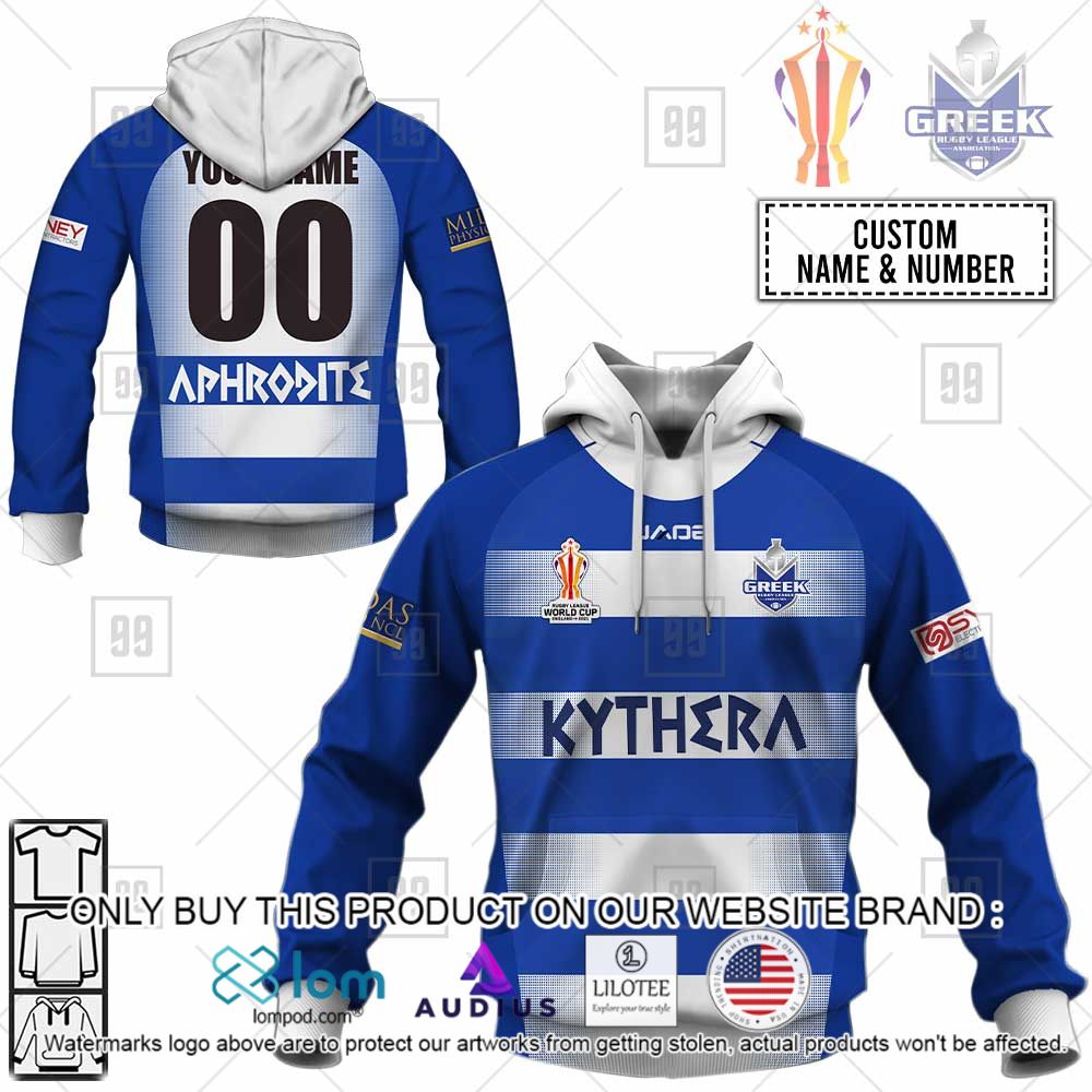 GREECE Rugby League Kythera World Cup 2022 Personalized 3D Hoodie, Shirt - LIMITED EDITION 17
