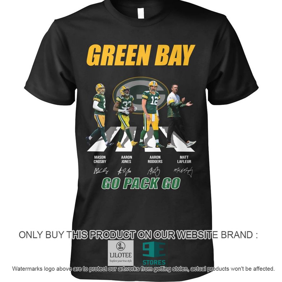 Green Bay Packers Abbey Road Go Pack Go 2D Shirt, Hoodie - LIMITED EDITION 17