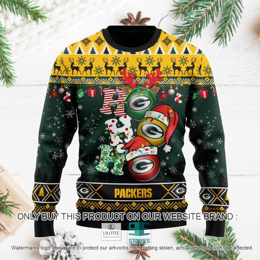 Green Bay Packers Christmas Decor NFL Ugly Christmas Sweater 9