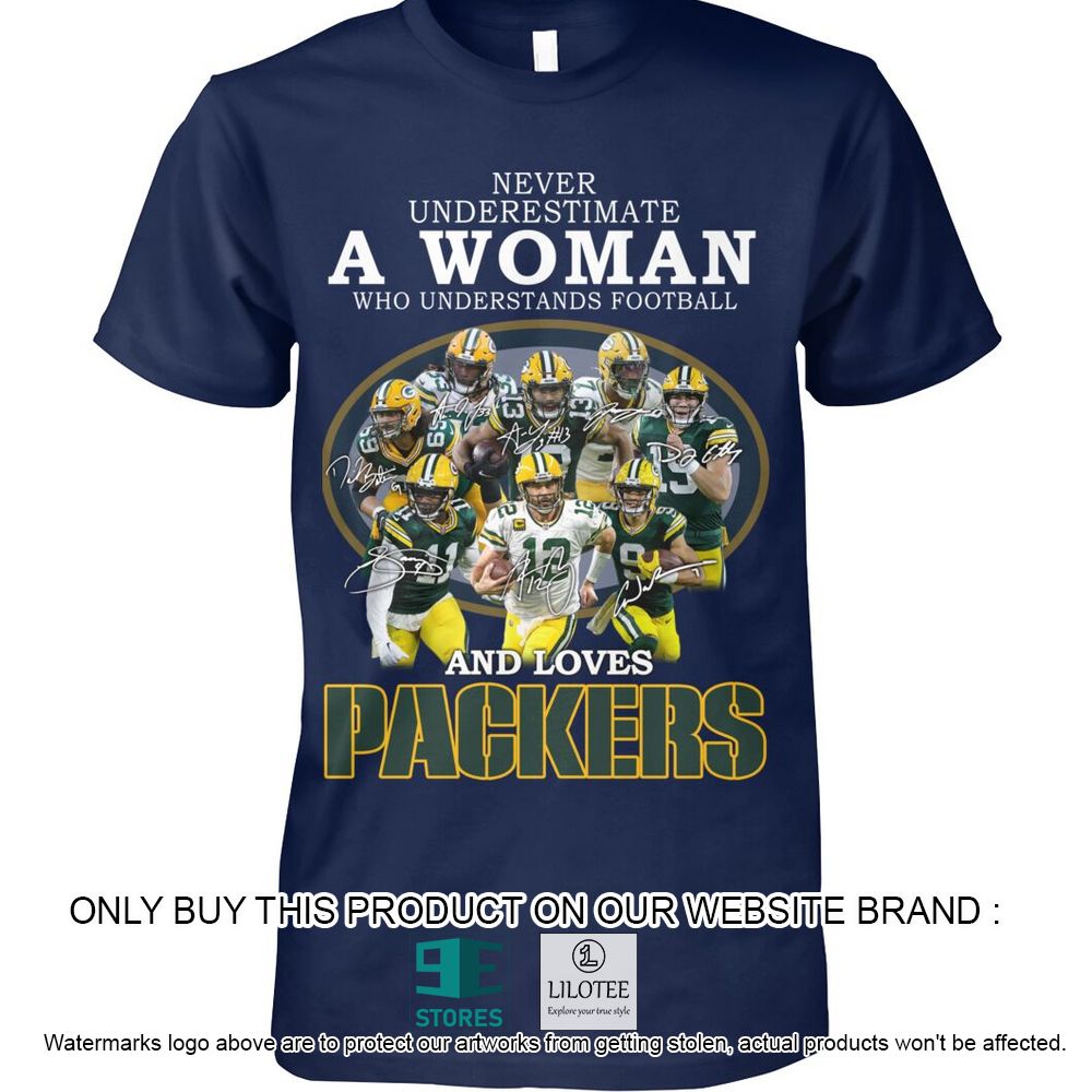 Green Bay Packers Never Understand A Woman Who Understands Football Hoodie, Shirt - LIMITED EDITION 18