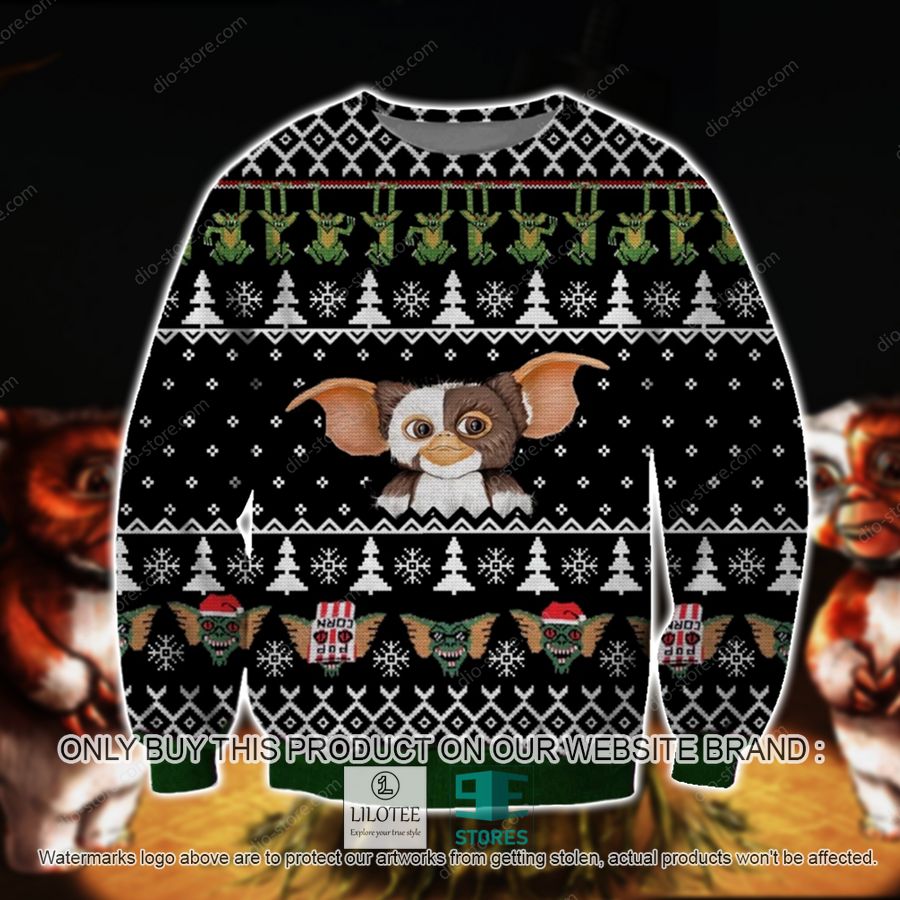Gremlins Black Knitted Wool Sweater - LIMITED EDITION 9