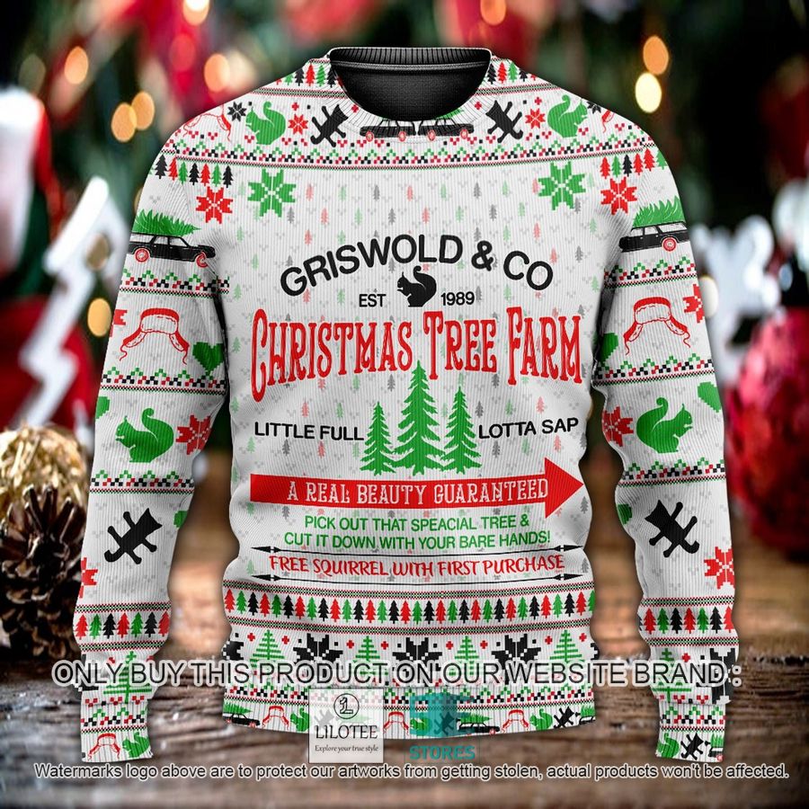 Griswold & Co Christmas Tree Farm Ugly Christmas Sweater - LIMITED EDITION 5