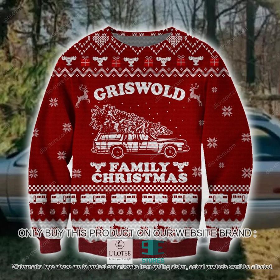 Griswold Family Christmas Knitted Wool Sweater - LIMITED EDITION 9