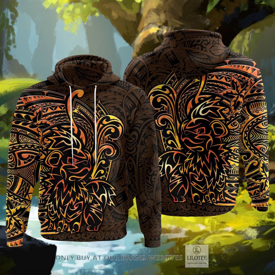 Growlithe Polynesian 3D Hoodie - LIMITED EDITION 6