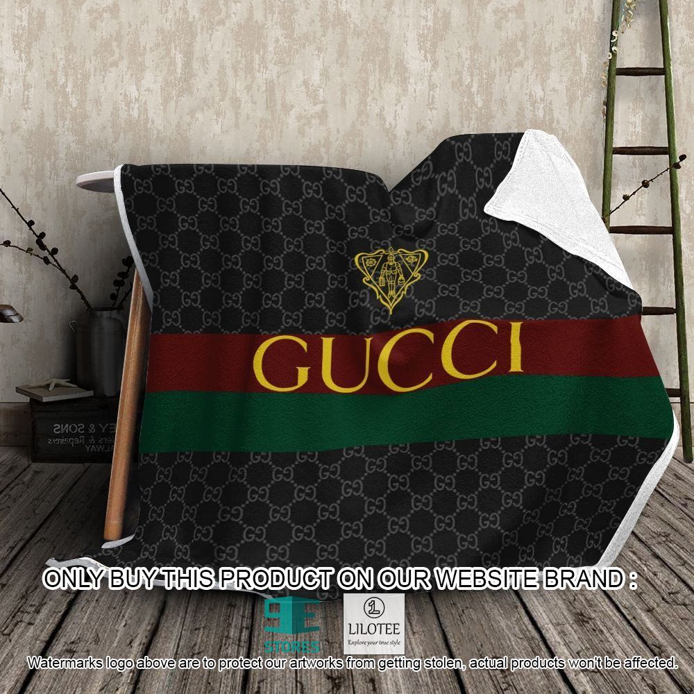 Gucci Black Stripes Blanket - LIMITED EDITION 10
