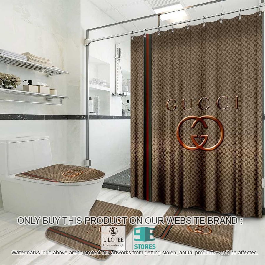 Gucci brown Shower Curtain Sets - LIMITED EDITION 9