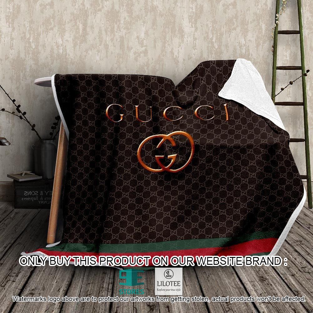 Gucci Brown Stripes Blanket - LIMITED EDITION 10
