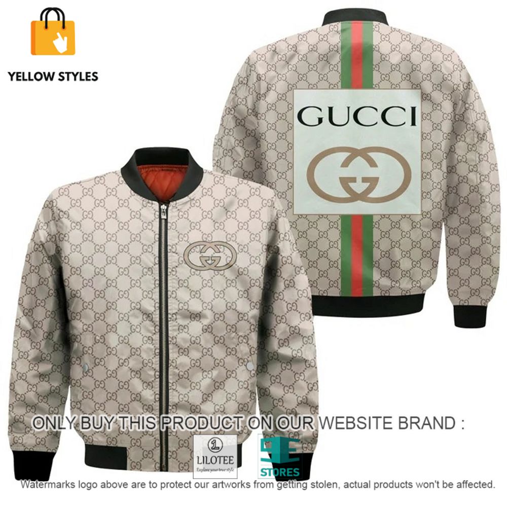 Gucci Cream Bomber Jacket - LIMITED EDITION 3