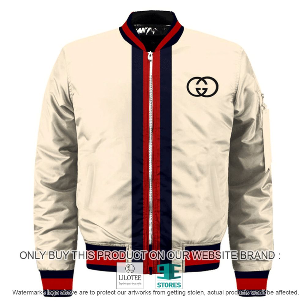 Gucci Cream Color Bomber Jacket - LIMITED EDITION 3