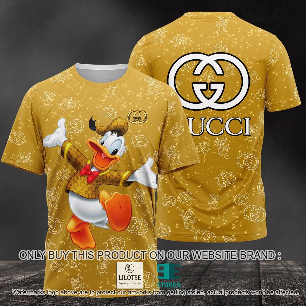 Gucci Donald Duck 3D Shirt - LIMITED EDITION 11