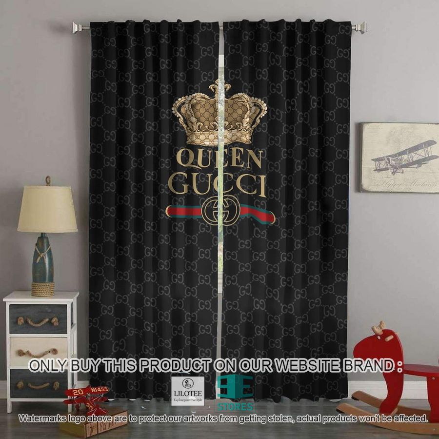Gucci Queen Dark Windown Curtain 8