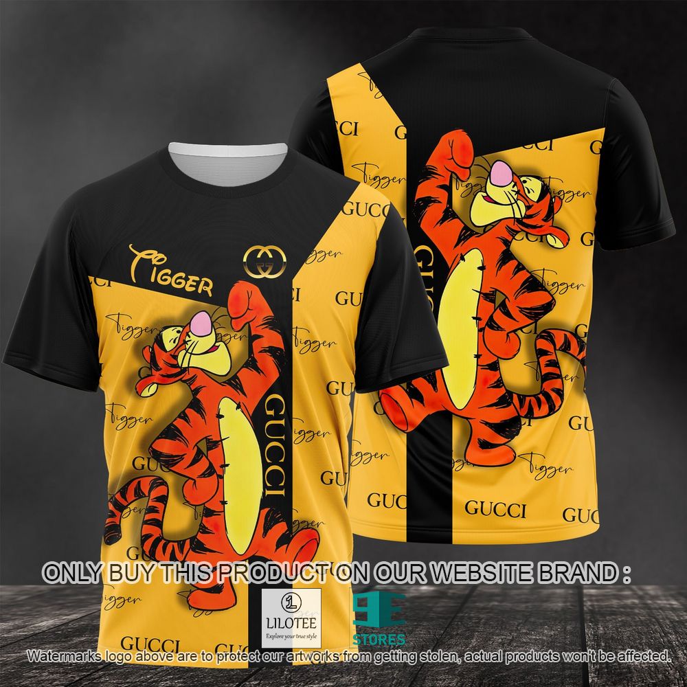Gucci Tigger 3D Shirt - LIMITED EDITION 11
