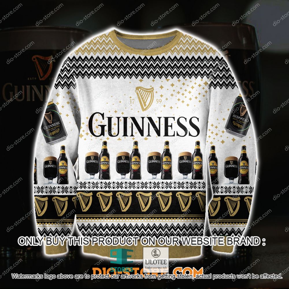Guinness Beer 1759 Christmas Ugly Sweater - LIMITED EDITION 11