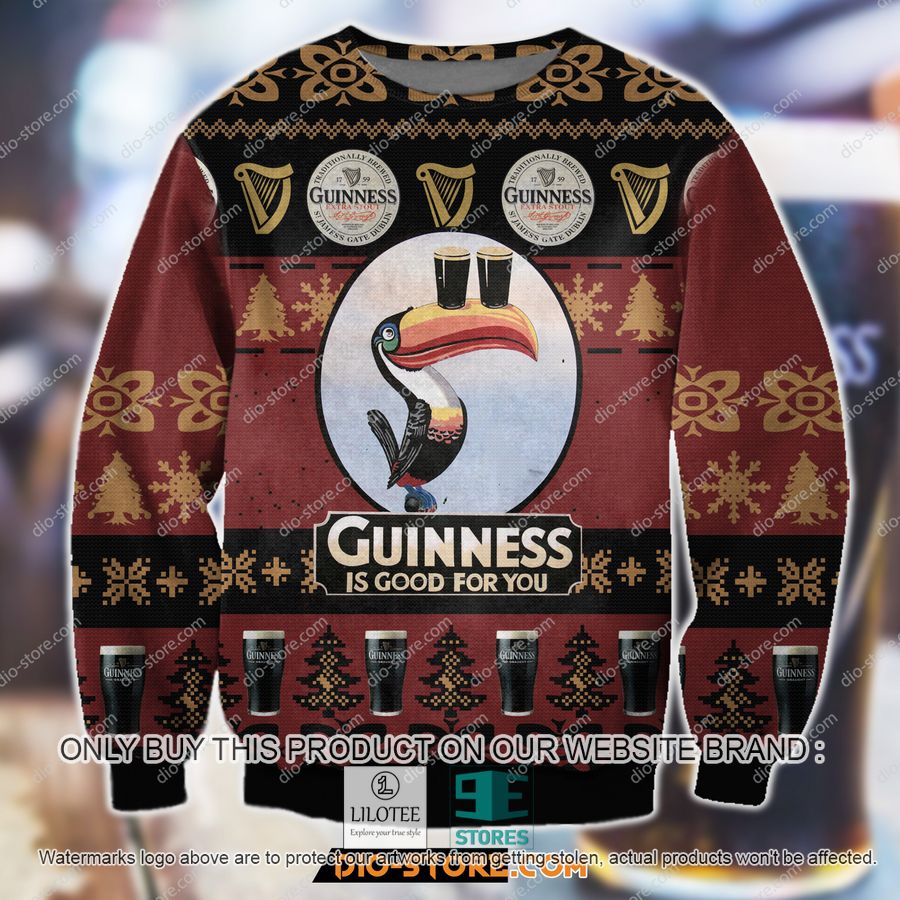 Guinness-Is Good For You Beer 1759 Knitted Wool Sweater - LIMITED EDITION 8