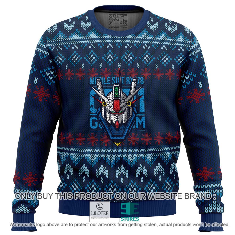 Gundam Mobile Suit RX-78 Christmas Sweater - LIMITED EDITION 11