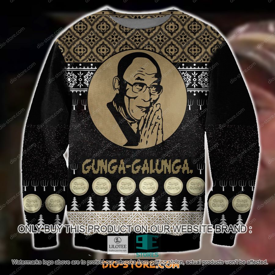 Gunga Galunga Ugly Christmas Sweater, Sweatshirt 8
