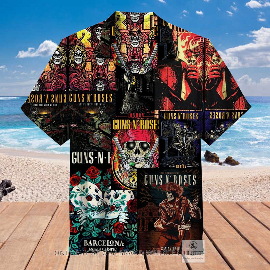 Guns N' Roses Poster Hawaiian Shirt - LIMITED EDITION 9