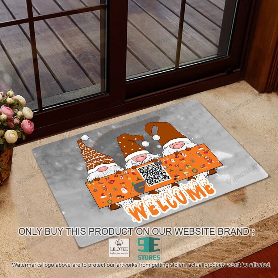 GWS Giants AFL Gnomes Welcome QR Code Doormat 6