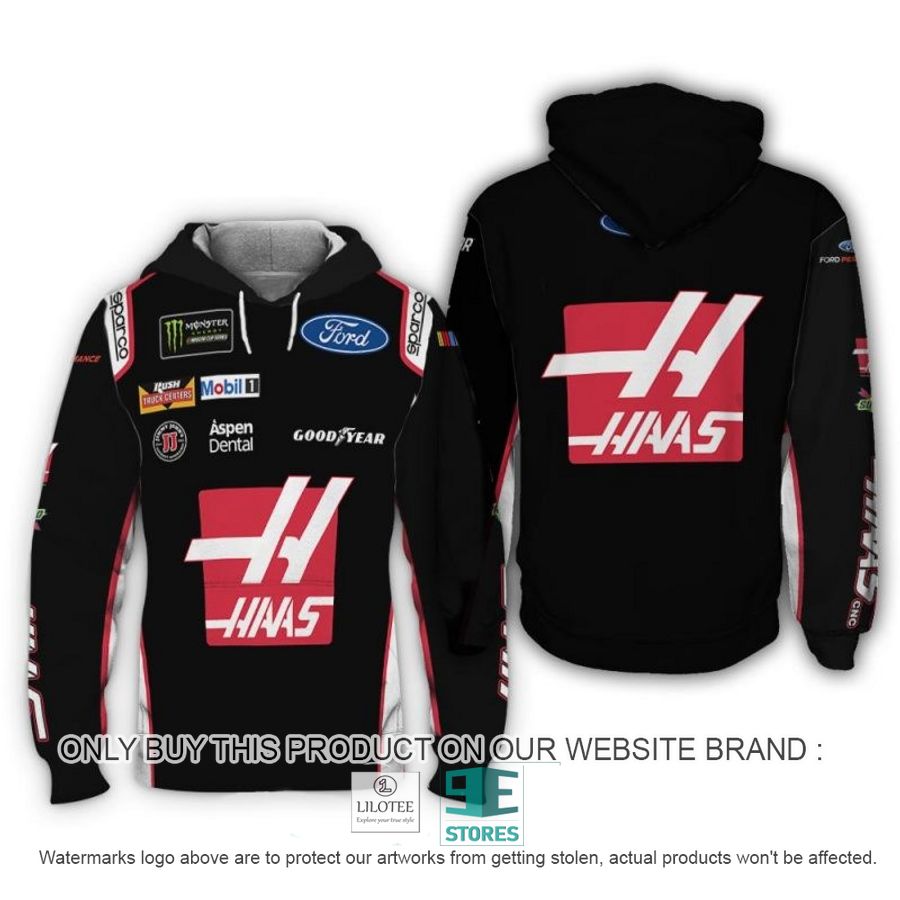 Haas Clint Bowyer Racing 3D Shirt, Hoodie 6