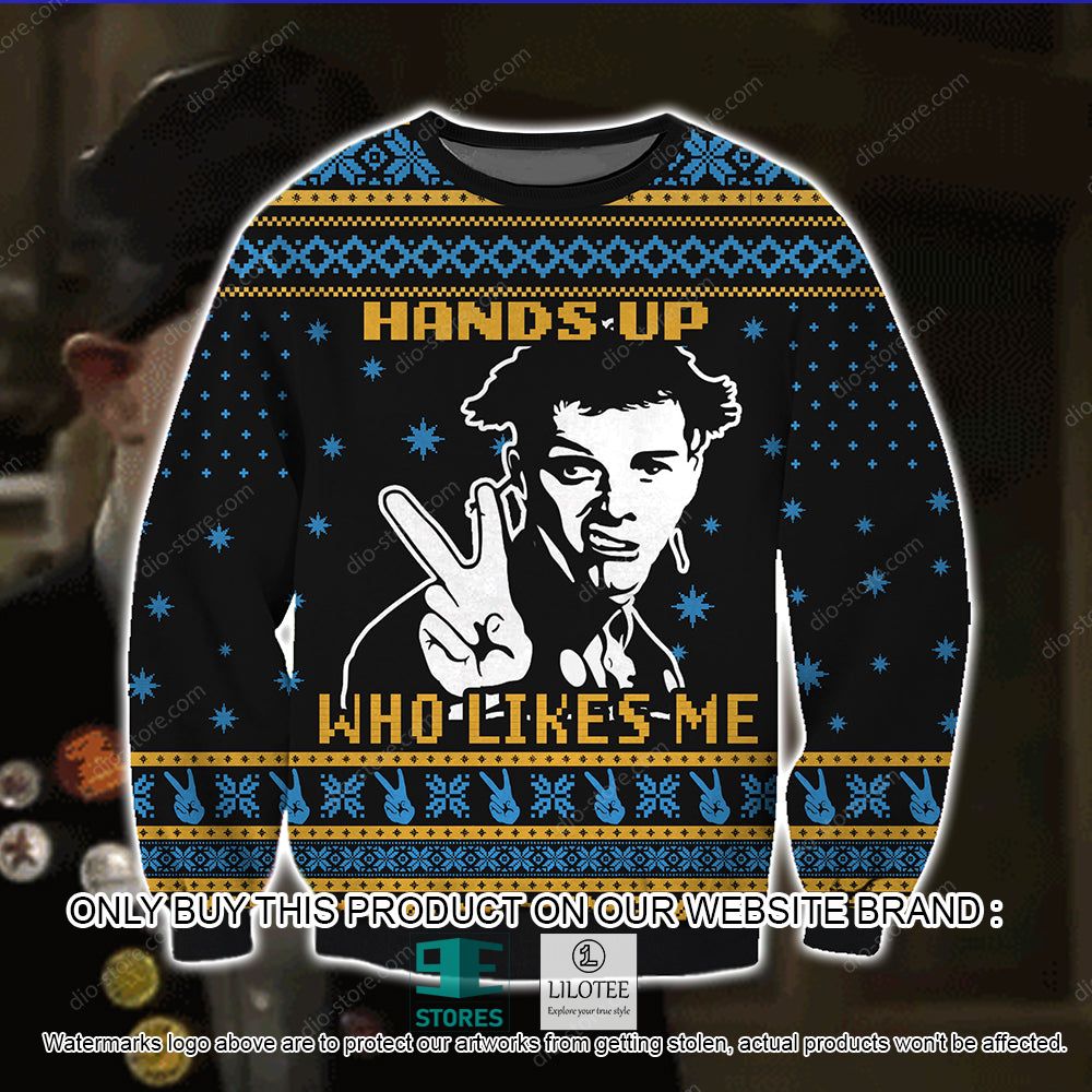Hands Up Who Likes Me Ugly Christmas Sweater - LIMITED EDITION 10