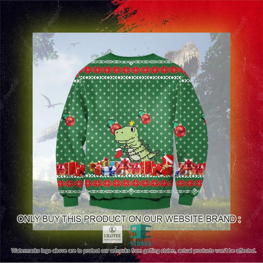 Happy Rexmas Ugly Christmas Sweater, Sweatshirt 6 Happy Rexmas Ugly Christmas Sweater, Sweatshirt - Image 6
