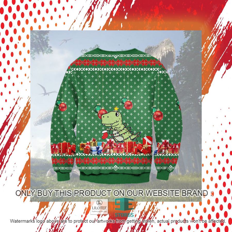Happy Rexmas Ugly Christmas Sweater, Sweatshirt 8 Happy Rexmas Ugly Christmas Sweater, Sweatshirt - Image 8