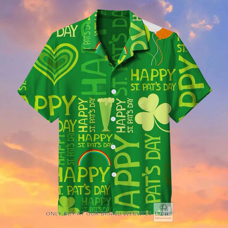 Happy St.Patrick's Day green Hawaiian Shirt - LIMITED EDITION 8