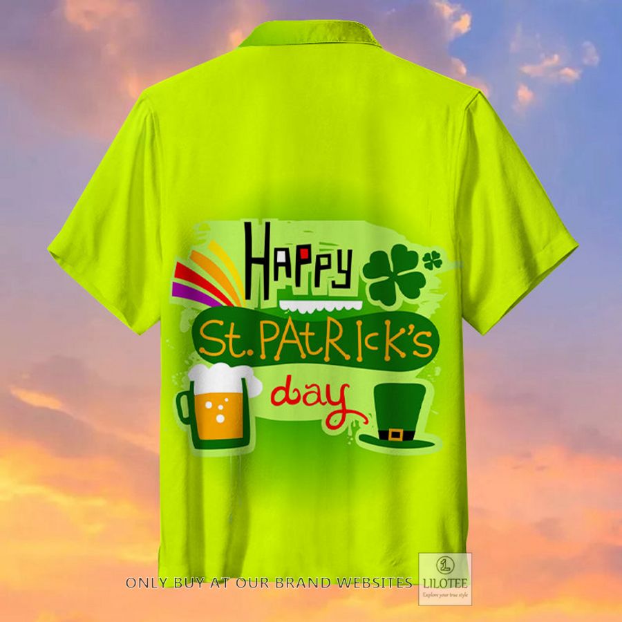 Alternative view of Happy St.Patrick's Day Hawaiian Shirt - LIMITED EDITION