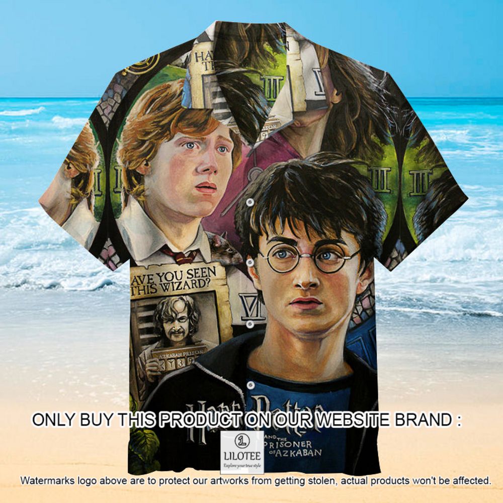 Harry Potter Have You Seen this Wizard Short Sleeve Hawaiian Shirt - LIMITED EDITION 13